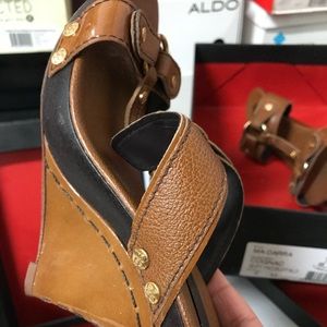 BCBG Wedge Sandals size 8 in great used condition